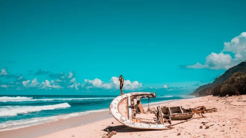 Nyang Nyang Beach untouched white sand beach in Bali