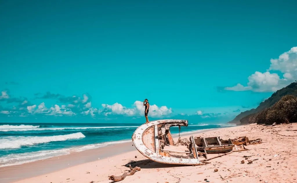 Nyang Nyang Beach untouched white sand beach in Bali