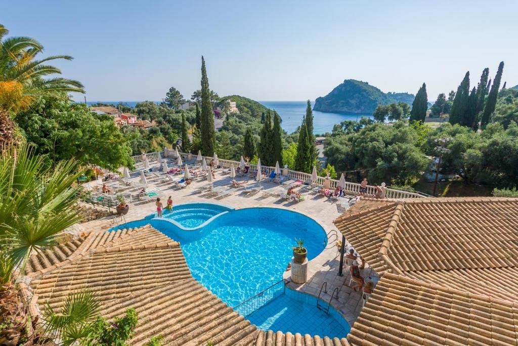 Swimming pool at CNic Paleo ArtNouveau Hotel