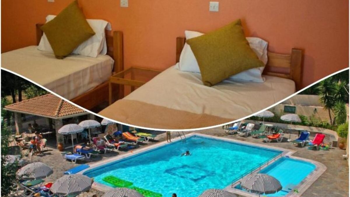 Cozy holiday apartment with balcony in Corfu Greece