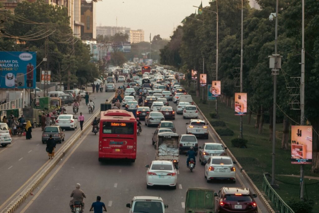 indonesia heavy traffic