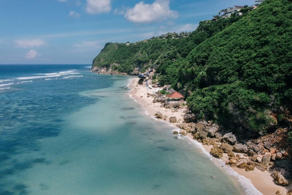 Thomas Beach hidden white sand beach in Bali