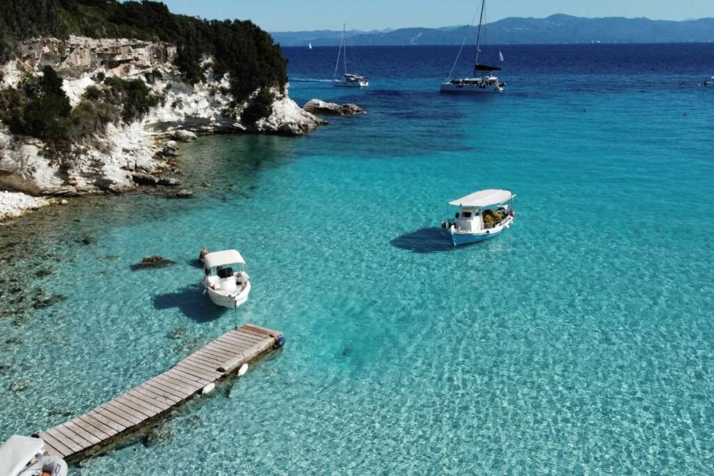 hidden beaches in corfu