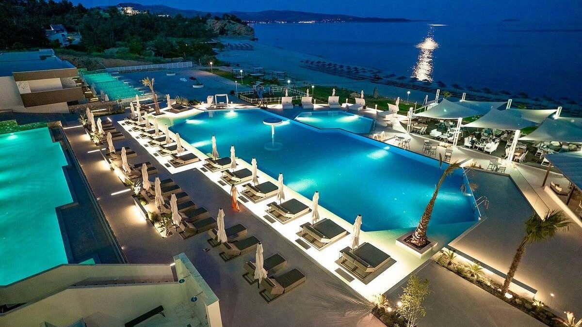 Hotels and restaurants in Thassos Greece
