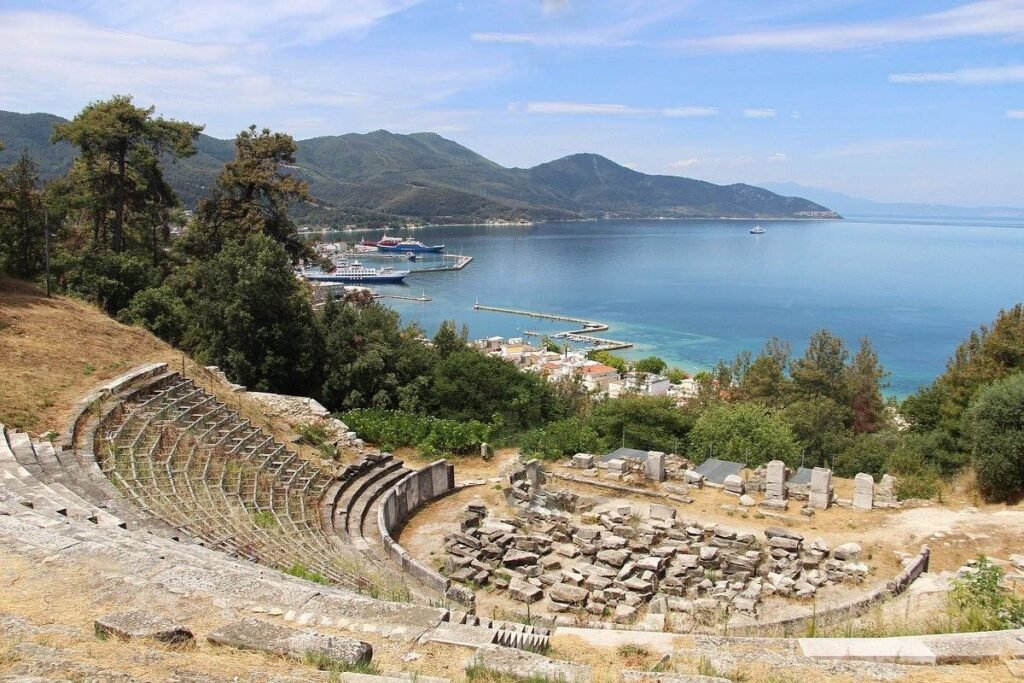 Ancient Theatre of Thassos near Limenas