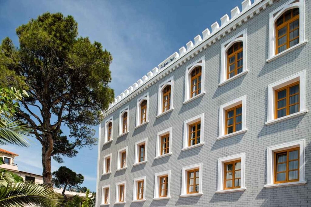 A for Art Hotel exterior in Limenas Thassos