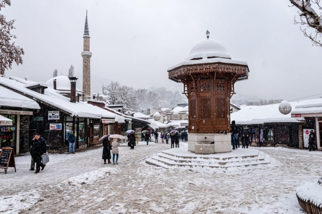 Baščaršija in Sarajevo