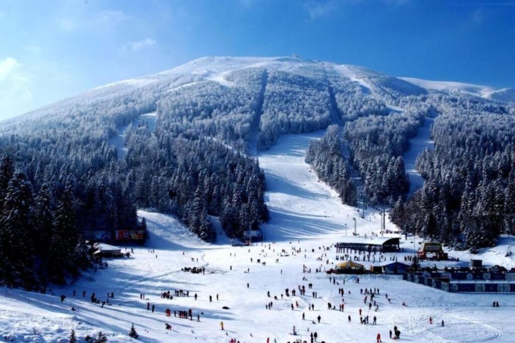 Bjelašnica mountain near Sarajevo