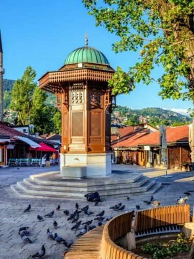 Sarajevo city landscape