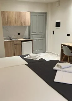 Deluxe room at Saint Spiridon Hotel near Kassiopi Corfu