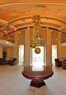 City Marina Hotel lobby and reception area