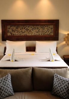 Traditional Balinese architecture hotel Penestanan