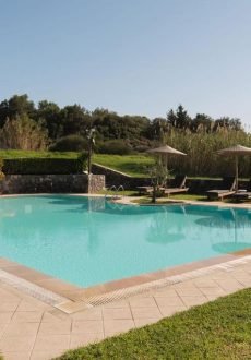Hotel pool at Canal D’Amour by Estia Sidari Corfu