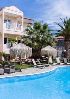 Hotel with swimming pool near Potos beach Thassos