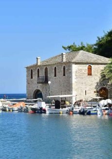 Old fisherman house in Skala Potamia Thassos