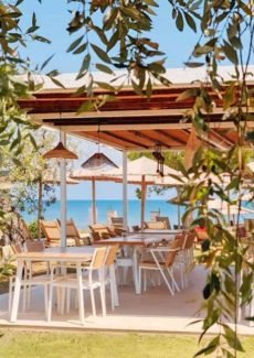 Waterfront restaurant in Skala Rachoni Thassos