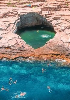 Giola Lagoon Thassos Greece